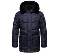 Winter Steppjacke mit abnehmbarer Kapuze "Mironoo" Navy XXL