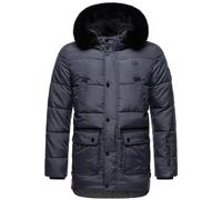 Winter Steppjacke mit abnehmbarer Kapuze "Mironoo" Stone Blue M
