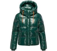 Winter Steppjacke mit abnehmbarer Kapuze "Skyraa 16" Evergreen XXL