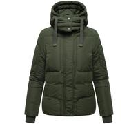 Steppjacke NAVAHOO "Zauberlicht 14", Damen, Gr. L (40), grün (olivgrün), Obermaterial: 100% Polyester, Innenfutter: 100% Polyester, Wattierung: 100% Polyester, Ärmelfutter: 100% Polyester, gerade hüft