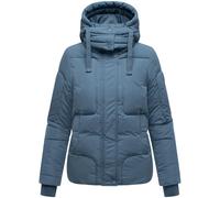 Steppjacke NAVAHOO "Zauberlicht 14", Damen, Gr. XL (42), blau, Obermaterial: 100% Polyester, Innenfutter: 100% Polyester, Wattierung: 100% Polyester, Ärmelfutter: 100% Polyester, gerade hüftbedeckend,