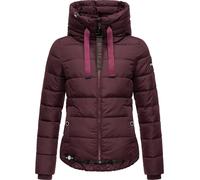 Steppjacke NAVAHOO "Amayaa", Damen, Gr. XS (34), rot (weinrot), Obermaterial: 100% Polyester. Innenfutter: 100% Polyester. Ärmelfutter: 100% Polyester. Wattierung: 100% Polyester, figurumspielend hüft