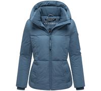 Winter Steppjacke mit Kapuze "Flüsterfee 14" Dusty Blue XL