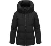 Winter Steppjacke mit Kapuze "Kuscheltatze XVI" Black XL