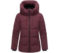 Winterjacke MARIKOO "Kuscheltatze", Damen, Gr. M, wine, Obermaterial: 100% Polyester; Futter: 100% Polyester; Wattierung: 100% Polyester; Ärmelfutter: 100% Polyester, Jacken, mit wärmendem Innenfutter
