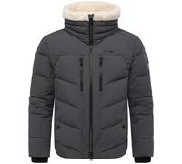 Stone Harbour Herren Steppjacke Ansello mit Teddyfleece-Kragen & Fleecefutter S