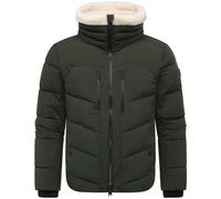 Steppjacke STONE HARBOUR "Ansello XX", Herren, Gr. L (52), olivgrün, Obermaterial: 100% Polyester, Innenfutter: 100% Polyester, Wattierung: 100% Polyester, Ärmelfutter: 100% Polyester, gerade hüftbede