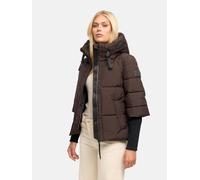 Steppjacke NAVAHOO "Lotusherz XIV", Damen, Gr. M (38), braun (choco), Obermaterial: 100% Polyester. Innenfutter: 100% Polyester. Wattierung: 100% Polyester. Ärmelfutter: 100% Polyester, figurumspielen