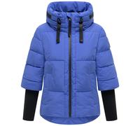 Steppjacke NAVAHOO "Lotusherz XIV", Damen, Gr. L (40), blau (galaxy blau), Obermaterial: 100% Polyester. Innenfutter: 100% Polyester. Wattierung: 100% Polyester. Ärmelfutter: 100% Polyester, figurumsp