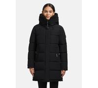 Winter Steppmantel mit abnehmbarem Kunstfell-Besatz "Kelsi" Black M