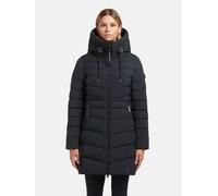 Winter Steppmantel mit großer Kapuze "Tuhani5" Port Blue XXL