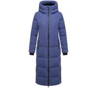 Winter Steppmantel mit Kapuze "Honiaa XVI" Blue Violet L