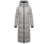 Winter Steppmantel mit Kapuze "Honiaa XVI" Cloud Grey L