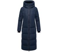 Winter Steppmantel mit Kapuze "Honiaa XVI" Navy S