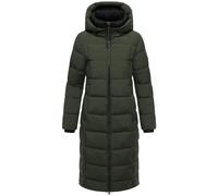 Winterjacke MARIKOO "Lanitaa", Damen, Gr. 3XL, grün (schwarzolive), Obermaterial: 100% Polyester. Futter: 100% Polyester. Wattierung: 100% Polyester. Ärmelfutter: 100% Polyester, Jacken Winterjacke, S