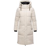 Winter Steppmantel mit Kapuze "Michikoo XVI" Cream S