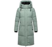 Winterjacke MARIKOO "Michikoo", Damen, Gr. S, smokeymint, Obermaterial: 100% Polyester. Futter: 100% Polyester. Wattierung: 100% Polyester. Ärmelfutter: 100% Polyester, Jacken Winterjacke, Extra lange