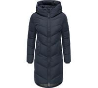 Steppmantel RAGWEAR "Natalin YOUMODO", Damen, Gr. XXL (44), blau (dunkelblau), Obermaterial: 100% Polyester; Innenfutter: 100% Polyester; Wattierung: 100% Polyester, tailliert ca. Mitte Oberschenkel, 