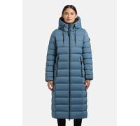 Winter Steppmantel mit Kapuze "Simmie2" Cosmic Blue XXL