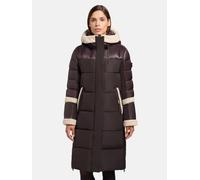 Winter Steppmantel mit Plüsch-Elementen "Desna2" Moody Plum M