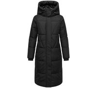 Winter Steppmantel mit seitlichen Gehschlitzen "Yaskaa 16" Black L