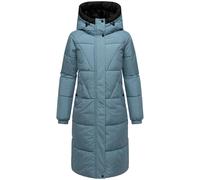 Marikoo Wintermantel Damen hellblau, XXXL