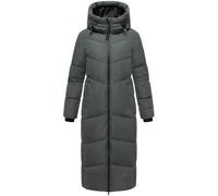 Winterjacke MARIKOO "Firella", Damen, Gr. 4XL, stonegrün, Obermaterial: 100% Polyester; Futter: 100% Polyester; Wattierung: 100% Polyester; Ärmelfutter: 100% Polyester, Jacken, extra lange Passform un