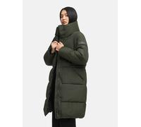 Winter Steppmantel "Wolkenkuss 14" Dark Olive L