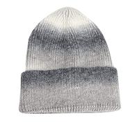 Winter-Strickmütze, Sport, winddicht, warm, kurze Kappe, Farbverlauf, Batikmütze, gestrickte Wollmütze, warme Mütze, e, Einheitsgröße