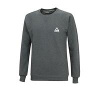 Winter Sweatshirt Crew Comfort Line Dunkel Melange Grau XXL