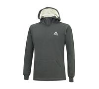 Winter Sweatshirt Crew Comfort Line mit Kapuze Grafit Schwarz L