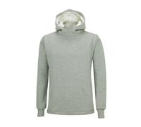 Winter Sweatshirt Crew Comfort Line mit Kapuze Grau-Melange Grau M