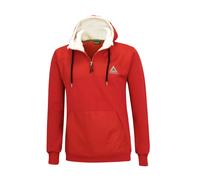 Winter Sweatshirt Crew Pro Line mit Kapuze und Zip Rot Rot S
