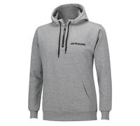 Winter Sweatshirt Crew Team Pro mit Kapuze und Zip Grau Grau L