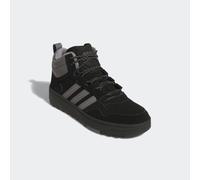 Winterboots ADIDAS SPORTSWEAR "HOOPS 4.0 MID", Damen, Gr. 44, schwarz (core schwarz, grau four, core schwarz), Synthetik, Schuhe Winterboots, Winterschuhe, Winterstiefel, Snowboots (96944057-44) core