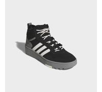 Winterboots ADIDAS SPORTSWEAR "HOOPS 4.0 MID", Herren, Gr. 41, schwarz (core schwarz, sanftes weiß, grau three), Synthetik, Schuhe Winterboots, Winterschuhe, Winterstiefel, Snowboots, Topseller (70594