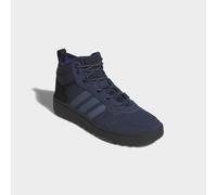 Winterboots ADIDAS SPORTSWEAR "HOOPS 4.0 MID", Herren, Gr. 43, blau (night indigo, core schwarz, preloved ink), Synthetik, Schuhe Winterboots, Winterschuhe, Winterstiefel, Snowboots (82668715-43) nigh