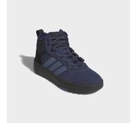 Winterboots ADIDAS SPORTSWEAR "HOOPS 4.0 MID J", Mädchen, Gr. 38, blau (night indigo, core schwarz, preloved ink), Synthetik, Schuhe Winterboots, für Kinder & Jugendliche (89981341-38) night indigo, c