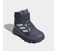 Winterboots ADIDAS TERREX "SNOW CF CLIMAWARM WINTER KINDER", Kinder, Gr. 38, aurora plum, semi flash aqua, powder plum, Synthetik, Textil, Schuhe Winterboots, Winterboots, für Kinder & Jugendliche (18
