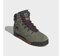 Winterboots ADIDAS TERREX "SNOWPITCH CLIMAWARM", Herren, Gr. 48, grün (olive three, khaki six, semi impact orange), Leder, Schuhe Winterboots, gefüttert (59754849-48) olive three, khaki six, semi impa