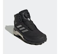 Wanderschuh ADIDAS TERREX "TERREX WINTER MID BOA RAIN.RDY" Gr. 31, schwarz (core black, silver metallic, core black) Schuhe Kinder wasserdicht (65515402-31)