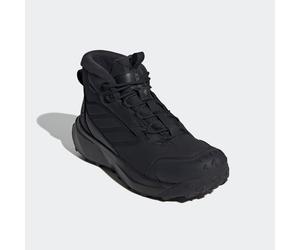 Winterboots ADIDAS TERREX "WINTER LEATHER MID CUT RAIN.RDY COLD.RDY", Herren, Gr. 39, schwarz (core schwarz, core schwarz, grau four), Leder, Textil, Schuhe Winterboots, Winterschuhe, Winterstiefel, S