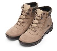 Winterboots ARA "SAAS FEE", Damen, Gr. 6 (39), beige (beige, grau), Filz, Textil, Veloursleder, Basic, Schuhe Winterboots, mit Reißverschuss, G-Weite (59722436-6)