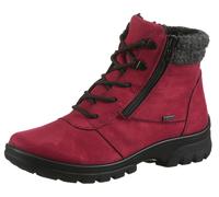 Winterboots ARA "SAAS FEE", Damen, Gr. 6 (39), dunkelrot, schwarz, Filz, Textil, Veloursleder, Basic, Schuhe Winterboots, mit Reißverschuss, G-Weite (77175760-6) dunkelrot, schwarz