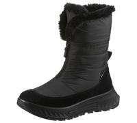 Winterboots ARA "ST.MORITZ", Damen, Gr. 7 (40,5), schwarz, Textil, Veloursleder, unifarben, Schuhe Winterboots, mit GORE TEX-Membran, H-Weite (73167823-7) schwarz