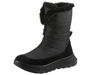 Winterboots ARA "ST.MORITZ", Damen, Gr. 7 (41), schwarz, Textil, Veloursleder, unifarben, Schuhe Winterboots, mit GORE TEX-Membran, H-Weite (73167823-7) schwarz