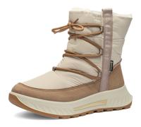 Winterboots ARA "ST.MORITZ-GTX", Damen, Gr. 8,5 (42,5), beige (creme, beige), Lederimitat, Textil, Schuhe Winterboots, Keilabsatz, Winterstiefelette mit aufgesetzter Schnürung, Weite H (91088607-8,5)