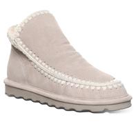 Winterboots BEARPAW "WINTER", Damen, Gr. 39, beige (natur), Veloursleder, Schuhe Winterboots, Mokassin, Stiefel, Boots im Ethno Look (60457034-39) natur