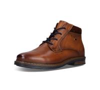 Winterboots BUGATTI, Herren, Gr. 42, braun (cognac, used), Nubukleder, Basic, Schuhe Winterboots, Schnürboots, Schnürstiefelette mit TEX-Membrane (21968702-42) cognac, used