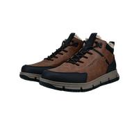 Winterboots BUGATTI, Herren, Gr. 46, cognac, Lederimitat, Textil, Schuhe Winterboots, Schnürboots, Outdoorboots mit Logoprägung und TEX-Ausstattung (37026311-46) cognac